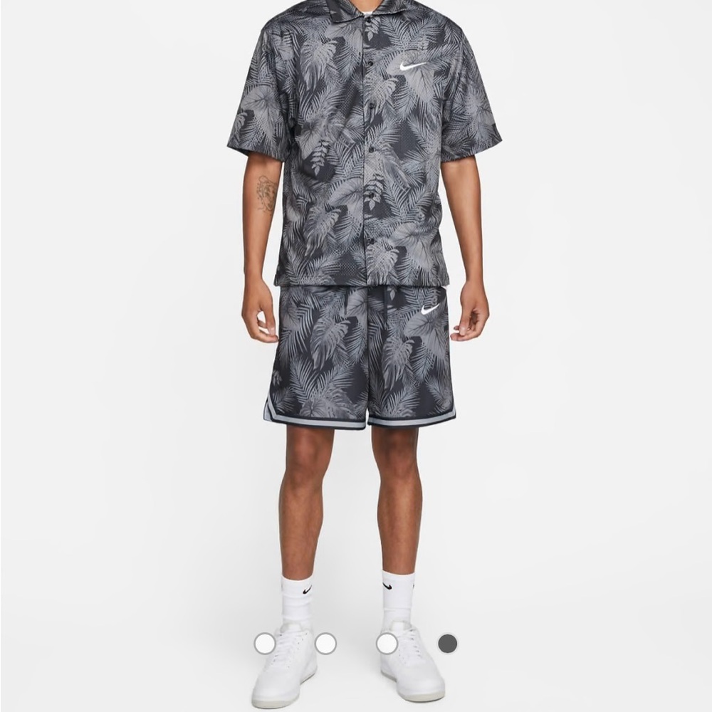 Nike Floral Mesh Shirt.